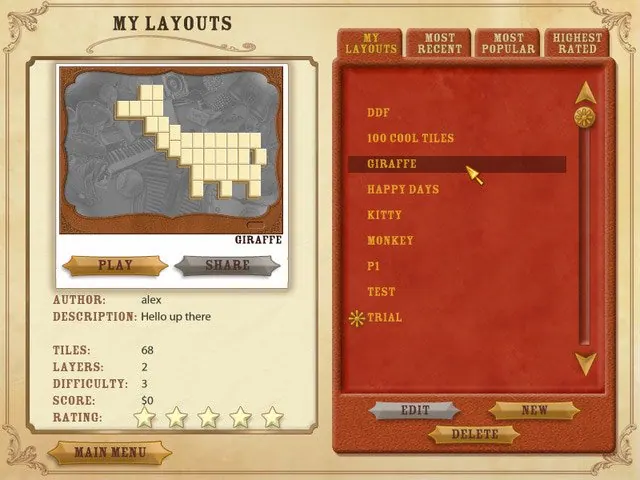 Скриншот 3 игры Mahjong Roadshow