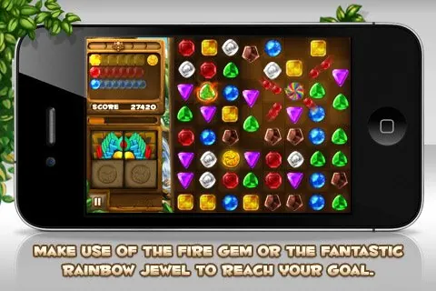 Скриншот 2 игры Jungle Jewels