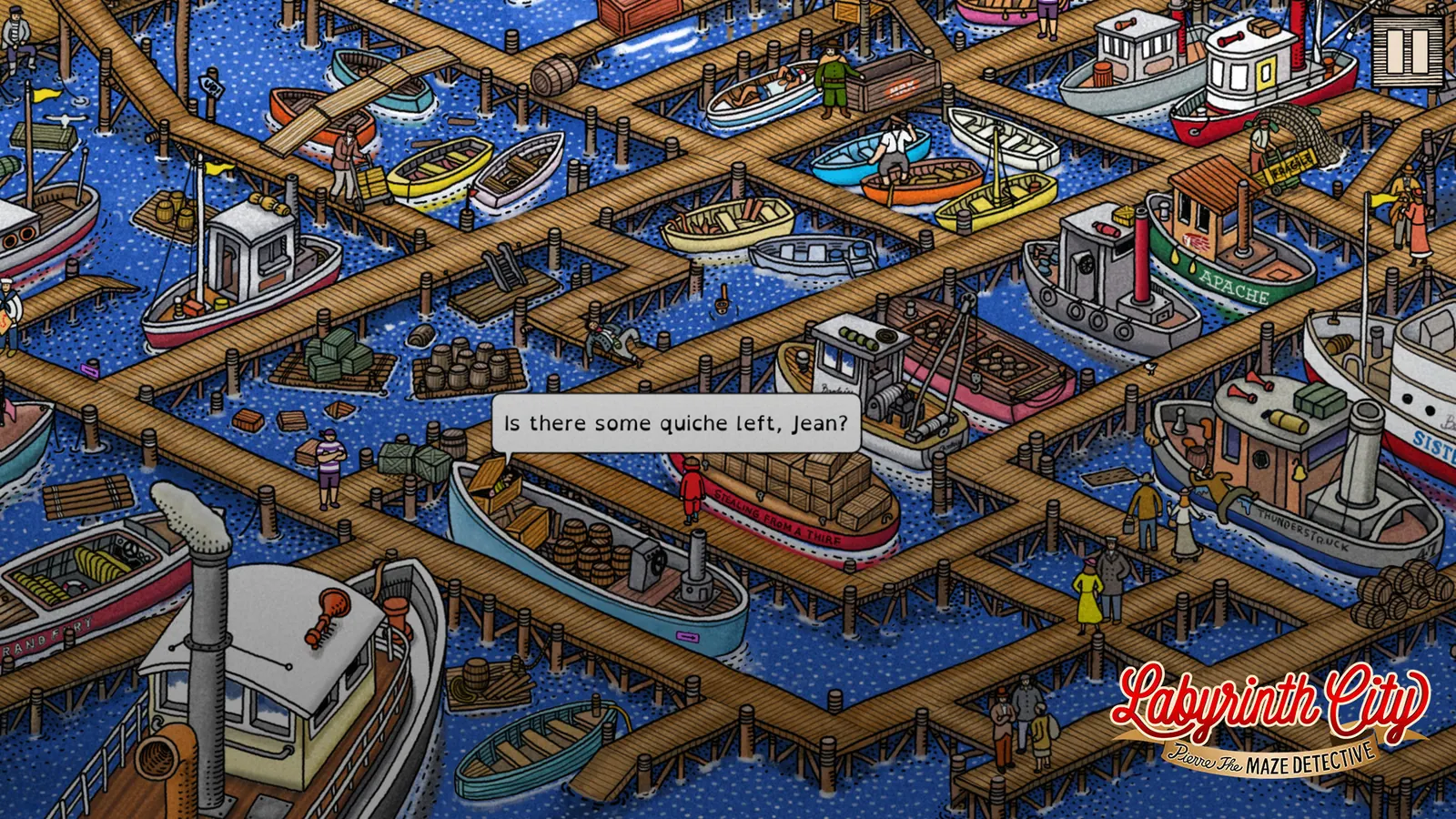 Скриншот 3 игры Labyrinth City: Pierre the Maze Detective