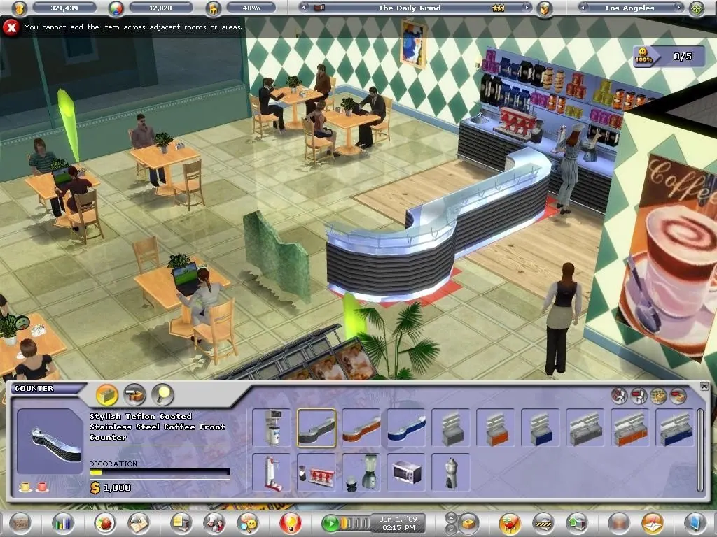 Скриншот 4 игры Restaurant Empire 2