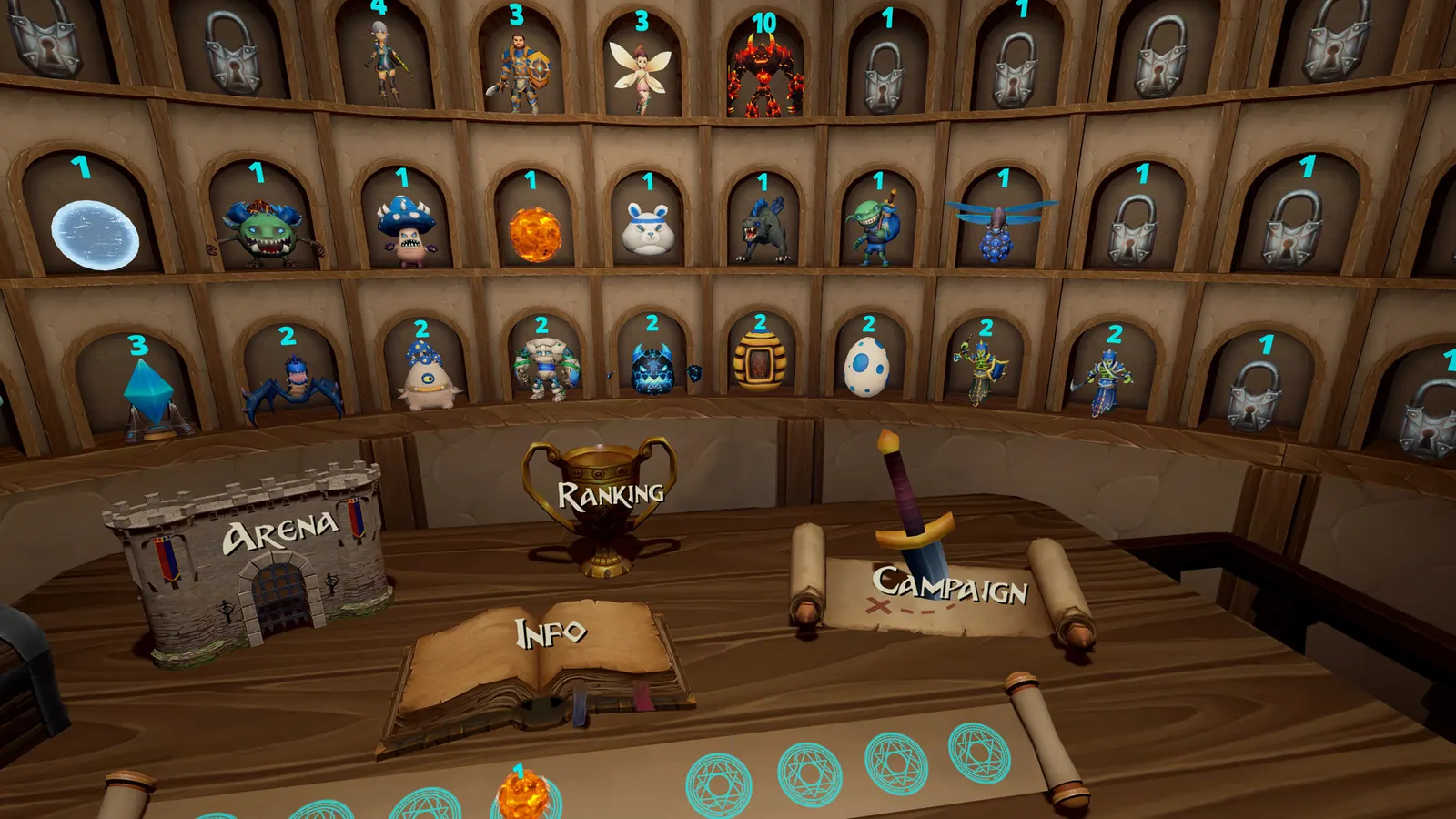 Скриншот 5 игры Clash of Magic VR