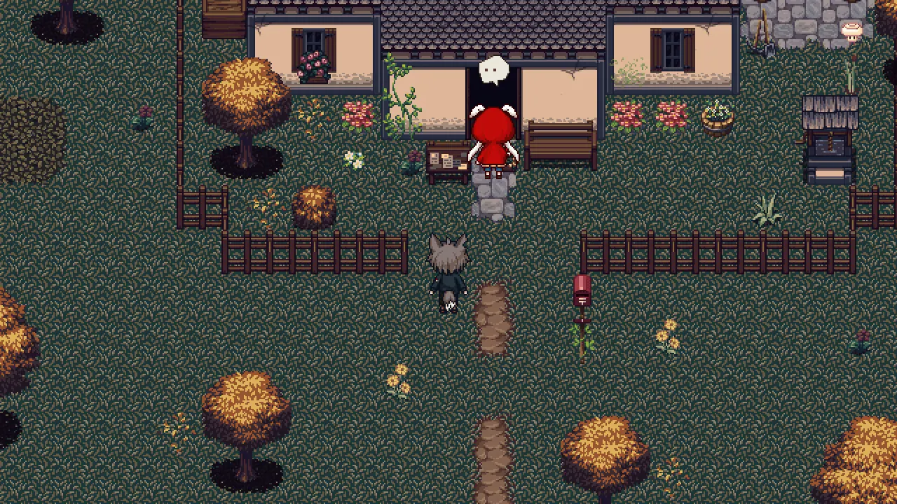 Скриншот 3 игры Wolf & Rabbit