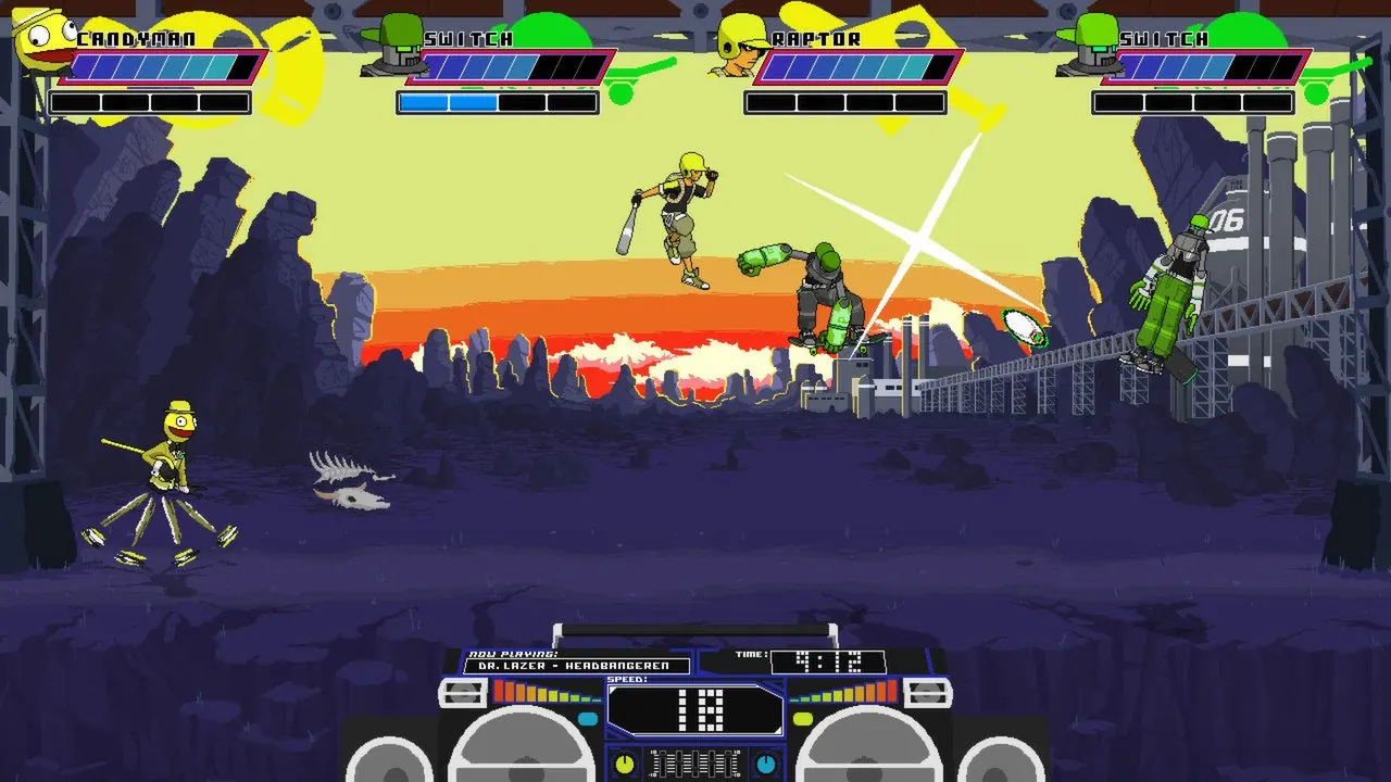 Скриншот 3 игры Lethal League