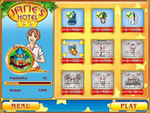 Скриншот 4 игры Jane's Hotel