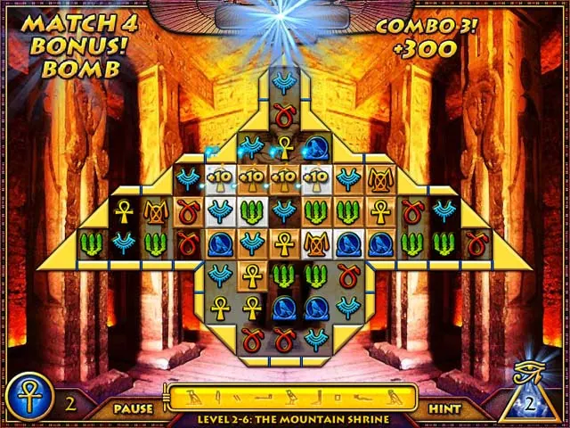Скриншот 2 игры Treasure Pyramid
