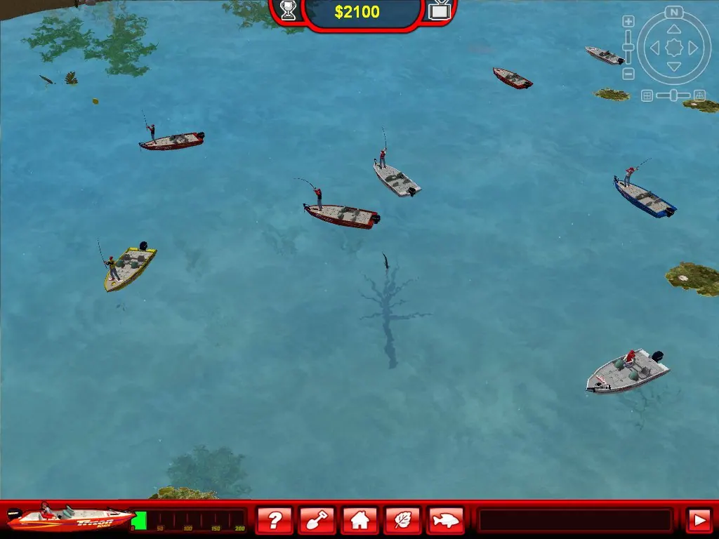 Скриншот 3 игры Berkley Bass Tournament Tycoon