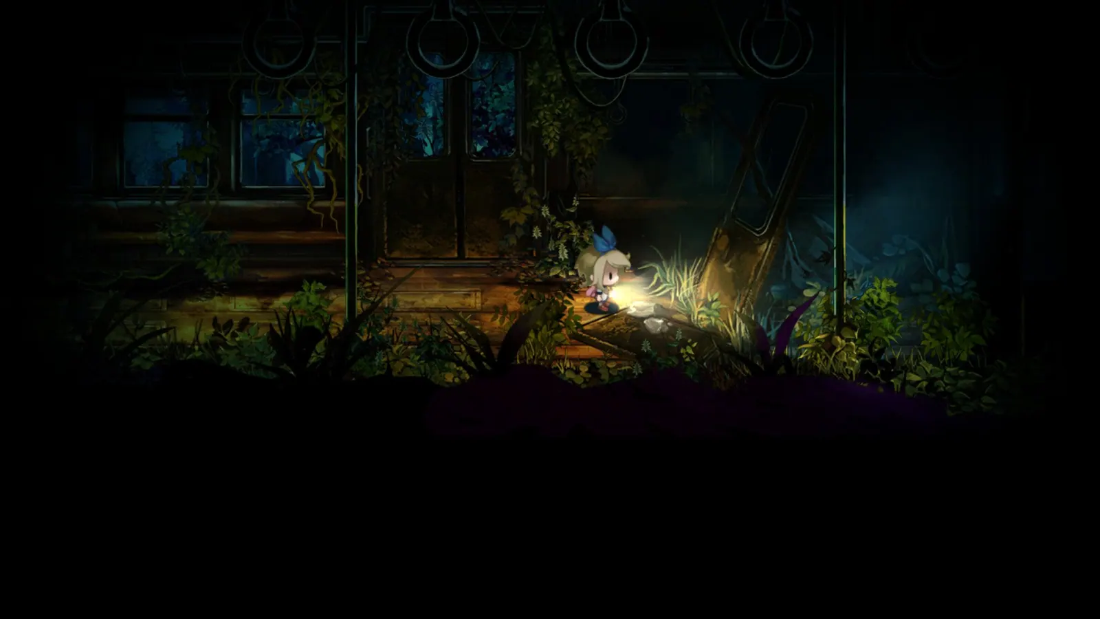 Скриншот 3 игры Yomawari: Midnight Shadows