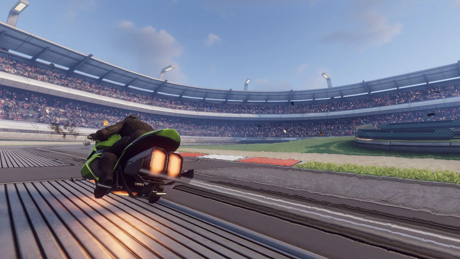 Скриншот 4 игры V-Racer Hoverbike