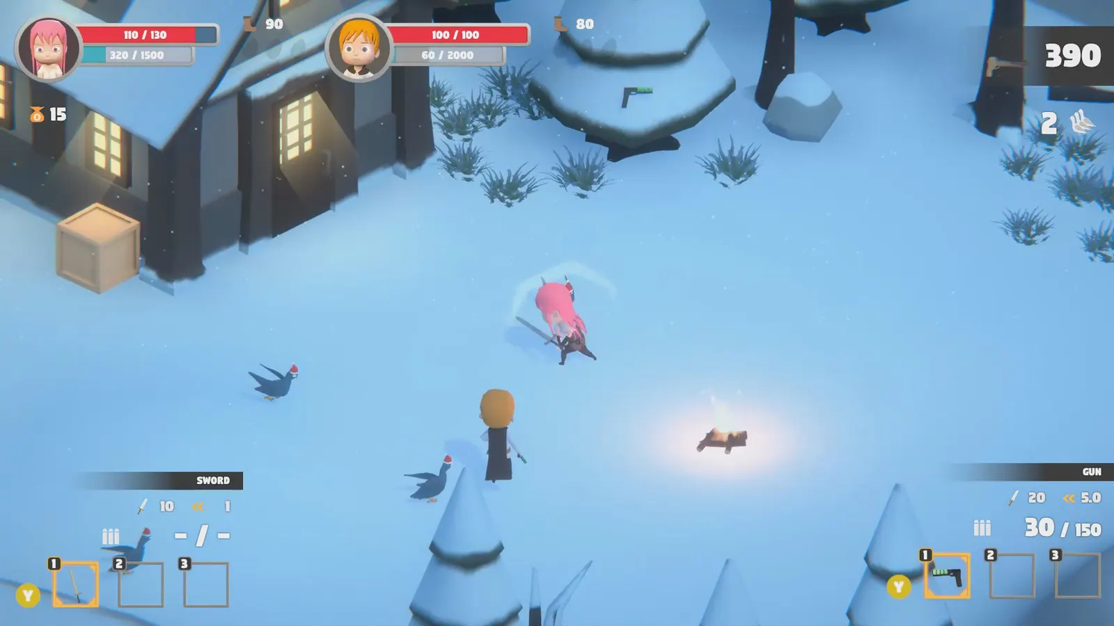 Скриншот 7 игры Pigeons Attack