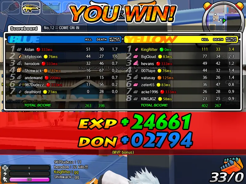 Скриншот 3 игры Manga Fighter