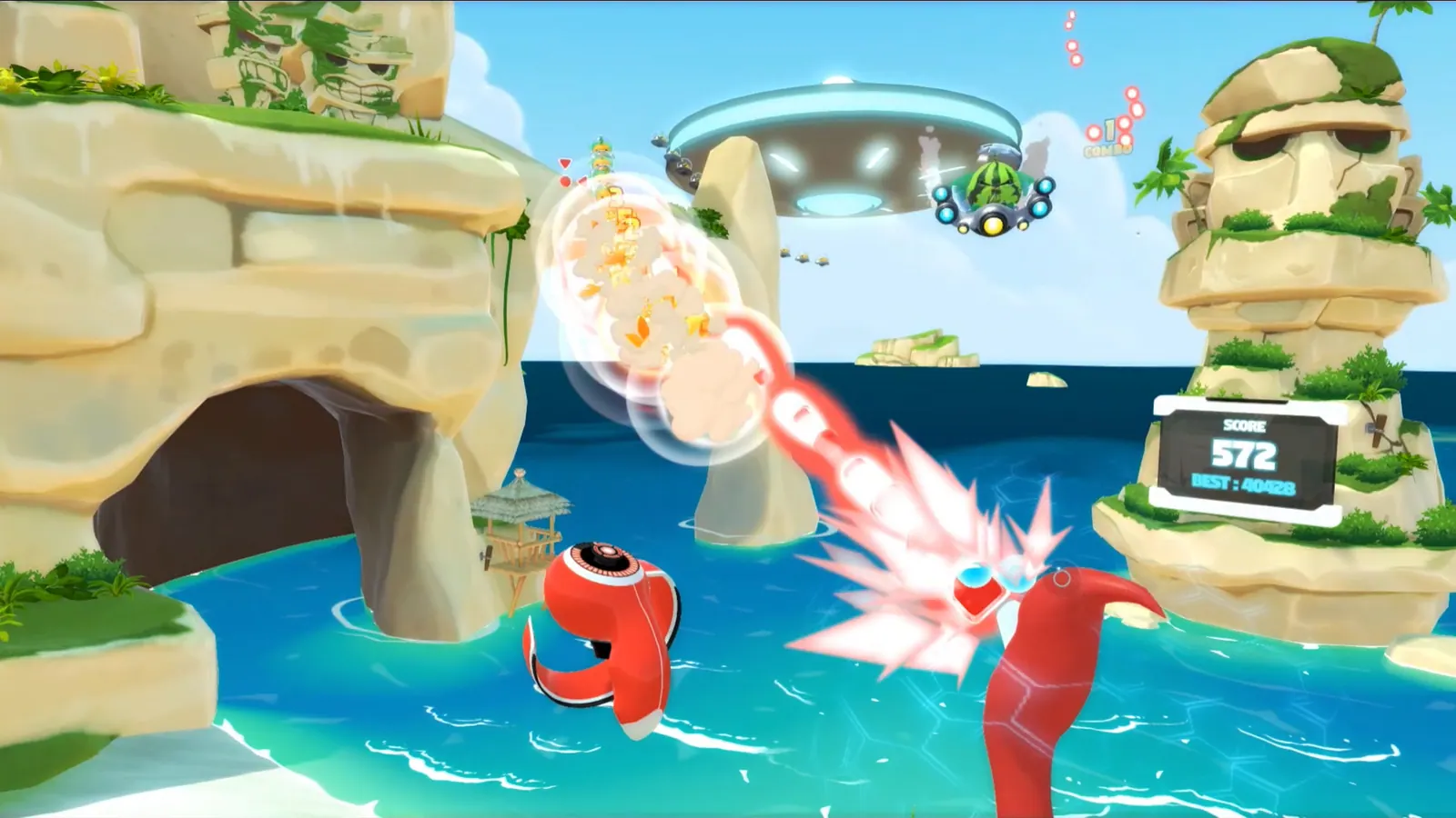 Скриншот 3 игры Fruit Attacks VR