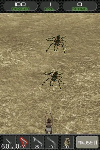 Скриншот 3 игры Spider Attack