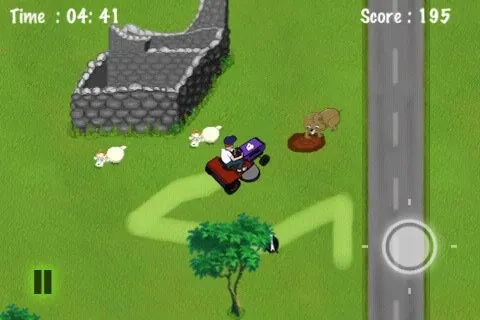 Скриншот 2 игры 4-LawnMower Man