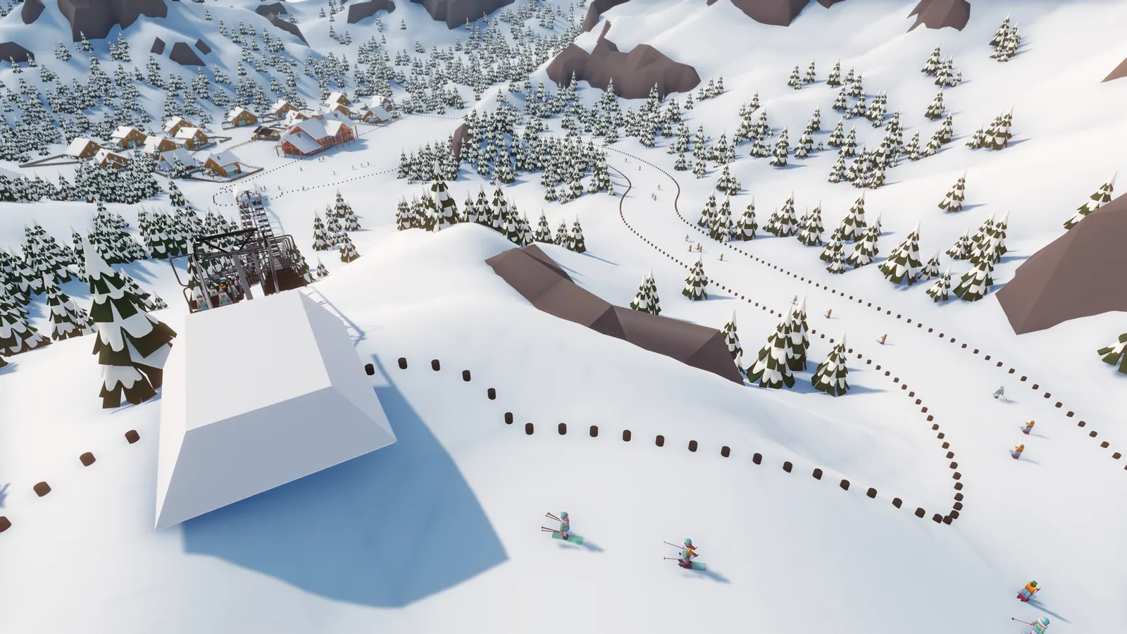 Скриншот 2 игры Snowtopia: Ski Resort Tycoon