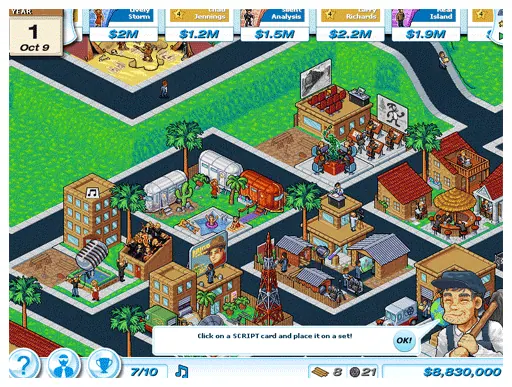 Скриншот 4 игры Hollywood Tycoon