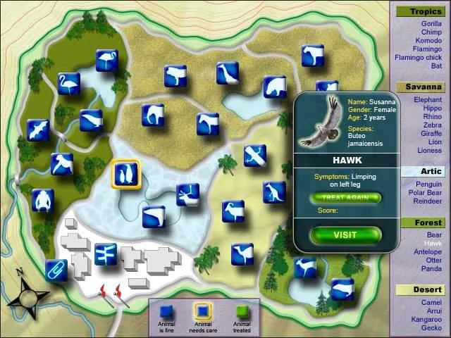 Скриншот 5 игры Zoo Vet