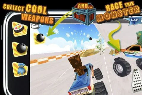 Скриншот 2 игры Monster Machines
