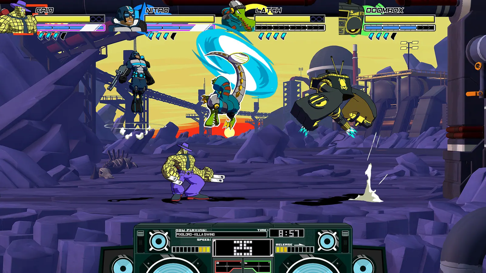 Скриншот 2 игры Lethal League Blaze