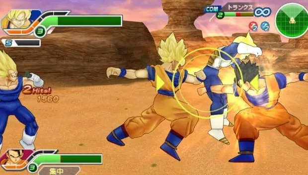 Скриншот 4 игры Dragon Ball Z: Tenkaichi Tag Team