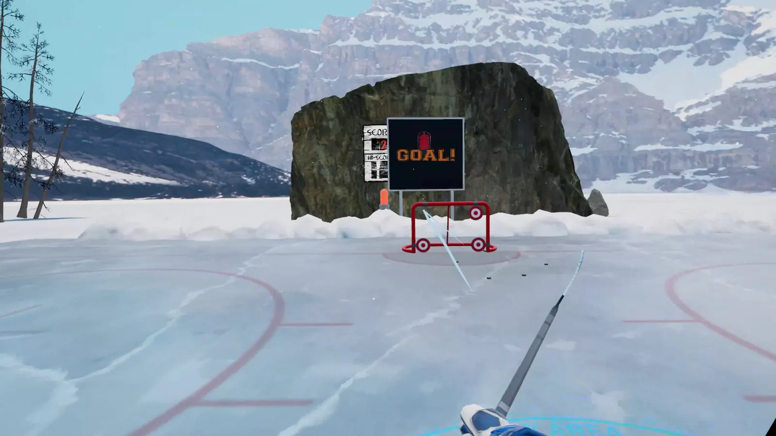 Скриншот 4 игры Hockey VR