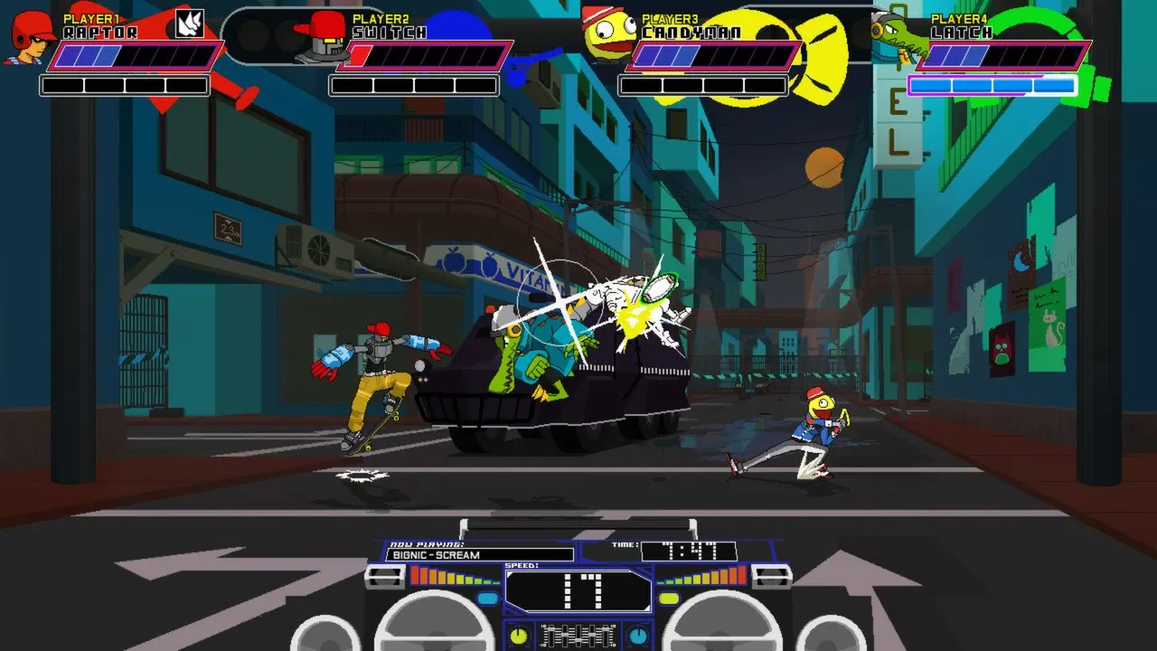 Скриншот 5 игры Lethal League