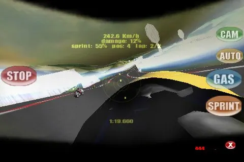 Скриншот 3 игры Sprint Addict Online