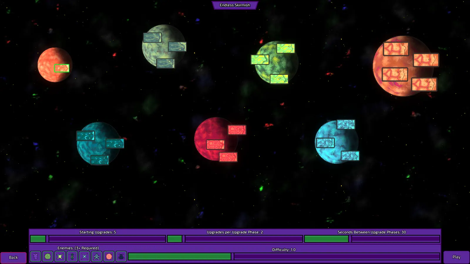 Скриншот 3 игры Swarming Planet