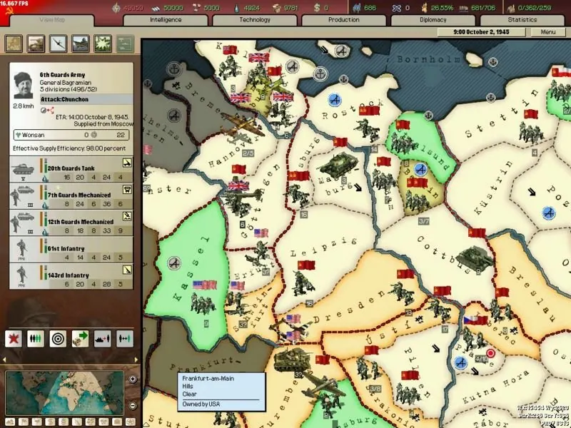 Скриншот 2 игры Hearts of Iron II: Doomsday