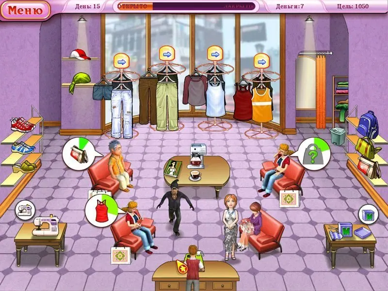 Скриншот 3 игры Dress Up Rush