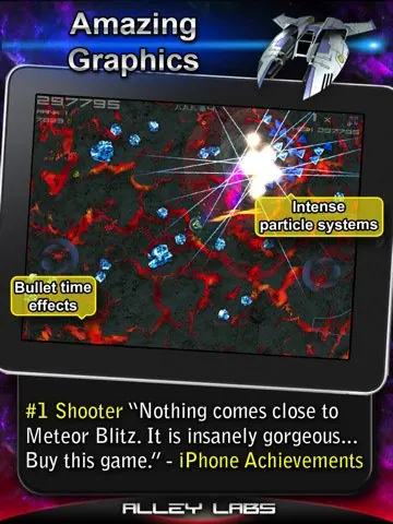 Скриншот 2 игры Meteor Blitz
