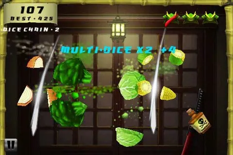 Скриншот 4 игры Veggie Samurai