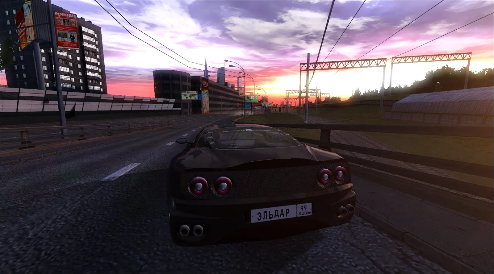 Скриншот 2 игры Moscow Racer