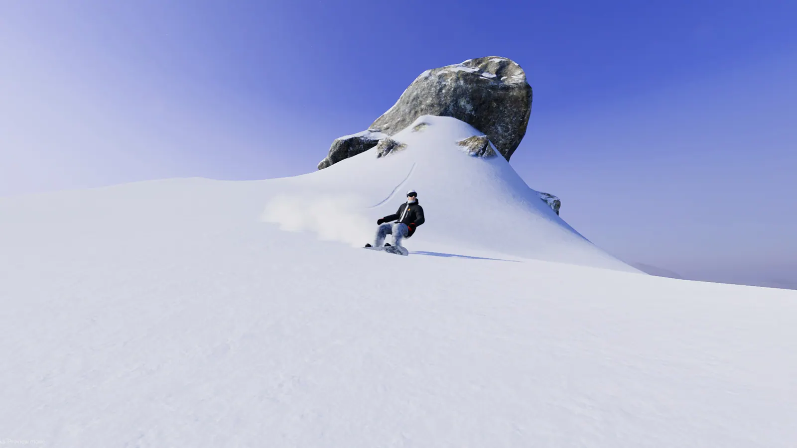 Скриншот 5 игры The Snowboard Game