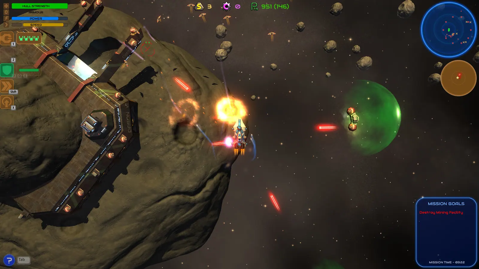 Скриншот 3 игры Space Battlecruiser