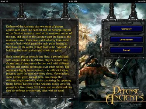 Скриншот 3 игры Dota Craft