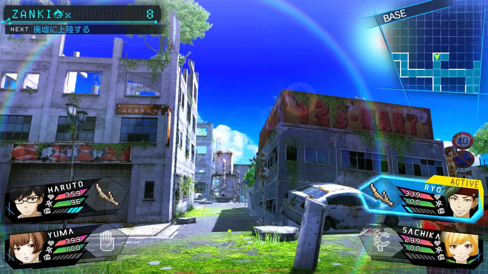Скриншот 7 игры Zanki Zero: Last Beginning