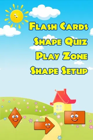 Скриншот 4 игры Acute Shapes Flashcards Kids Games