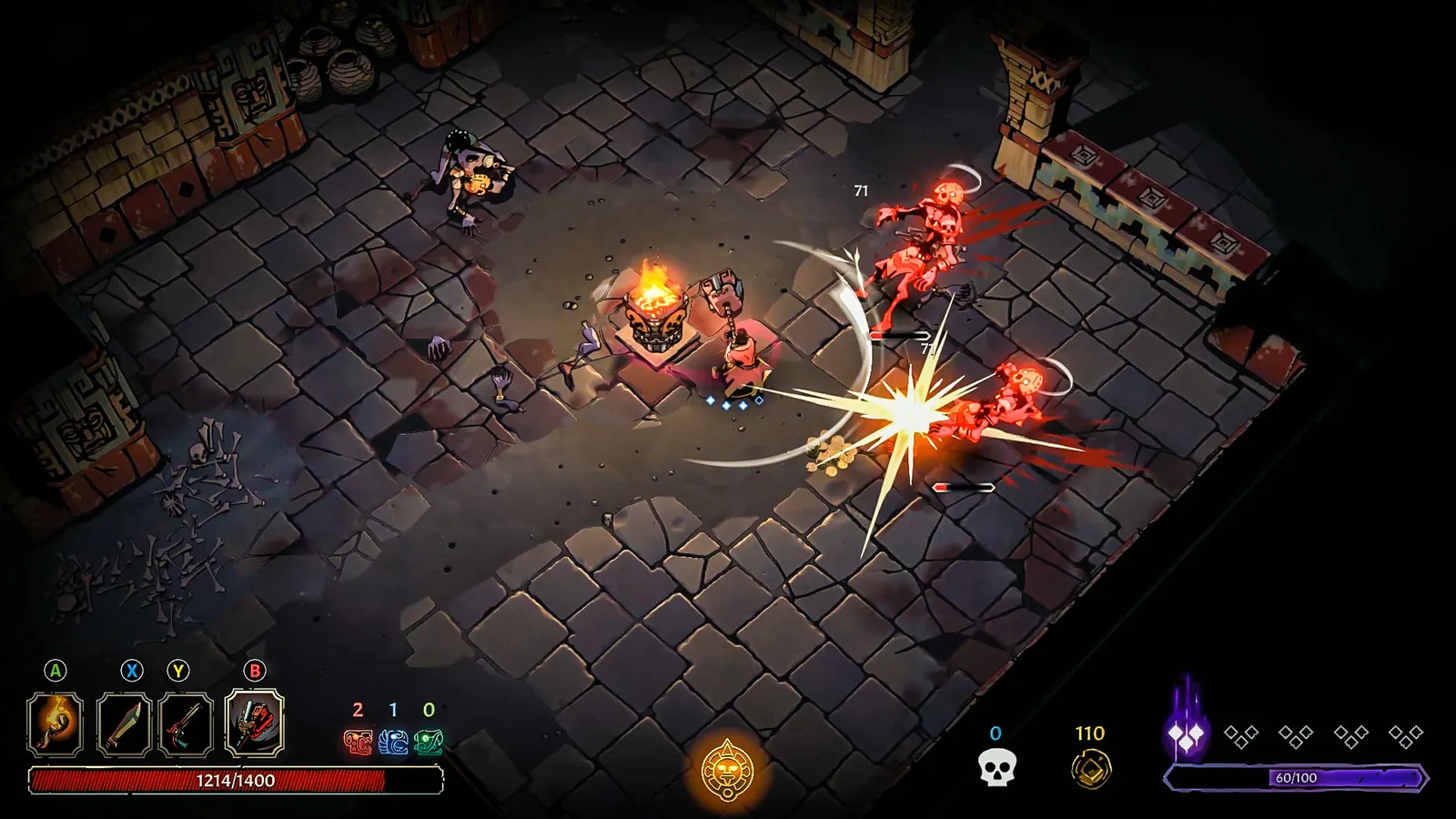 Скриншот 5 игры Curse of the Dead Gods