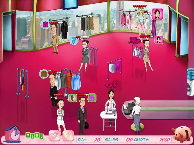 Скриншот 4 игры Fashion Boutique