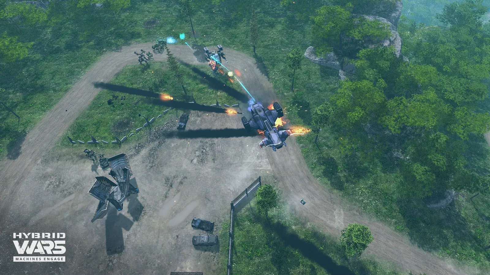 Скриншот 3 игры Hybrid Wars