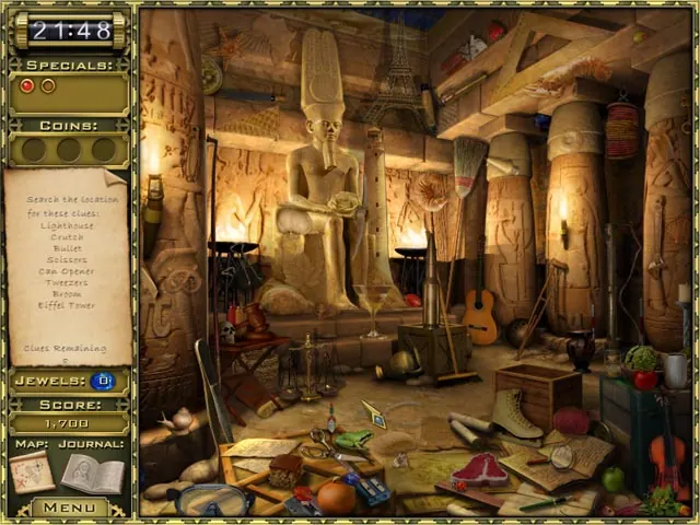 Скриншот 2 игры Jewel Quest Mysteries: Curse of the Emerald Tear
