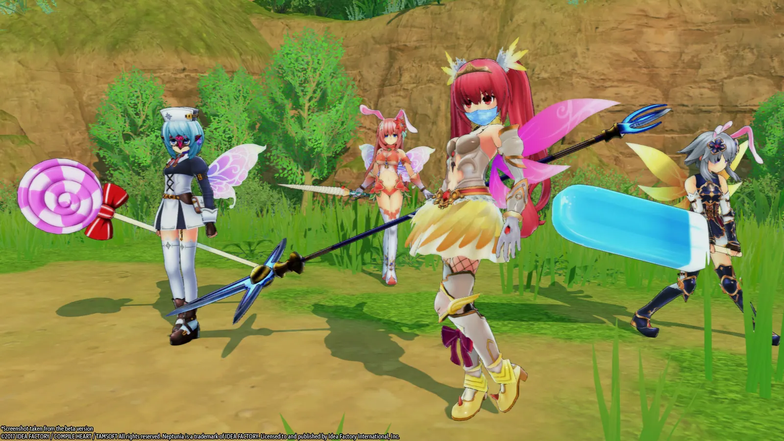 Скриншот 8 игры Cyberdimension Neptunia: 4 Goddesses Online