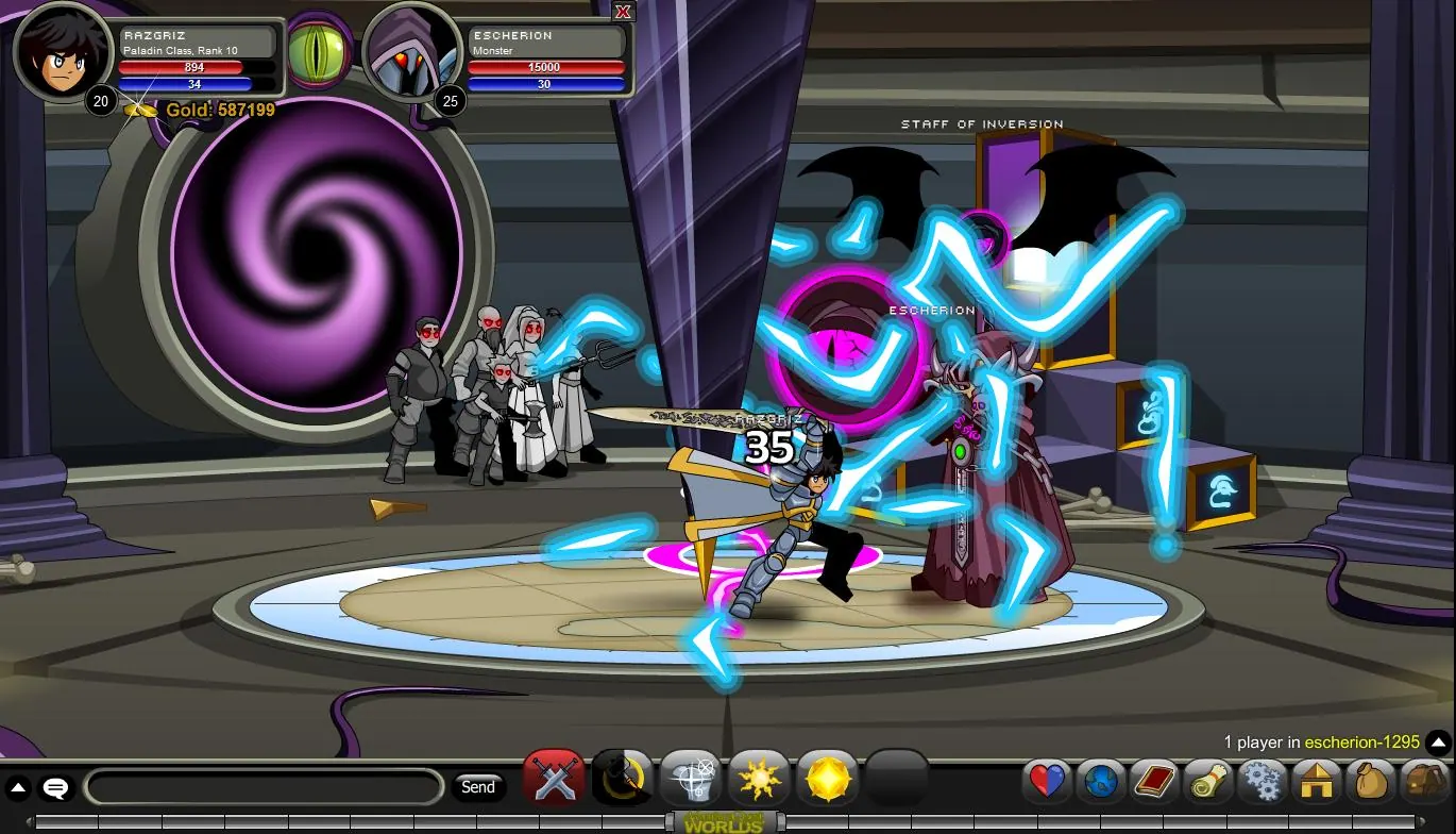 Скриншот 4 игры AdventureQuest Worlds