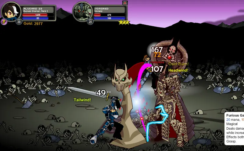 Скриншот 3 игры AdventureQuest Worlds